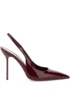 Paris Texas Slingback Lidia Rouge Noir In Patent Leather In Red