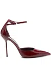 Paris Texas 105mm Lidia Ankle-strap Pumps