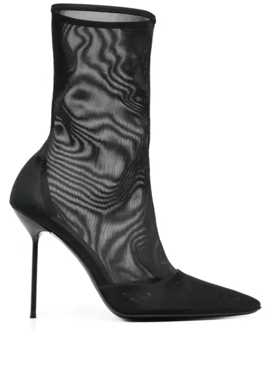 Paris Texas 105mm Lidia Boots In Black