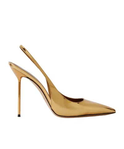 Paris Texas 105mm Lidia Pumps In Gold