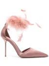 Paris Texas Lidia Featherankle Strap 105 In Pink