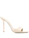 Paris Texas 105mm Lidia Stiletto Sandals In Neutral