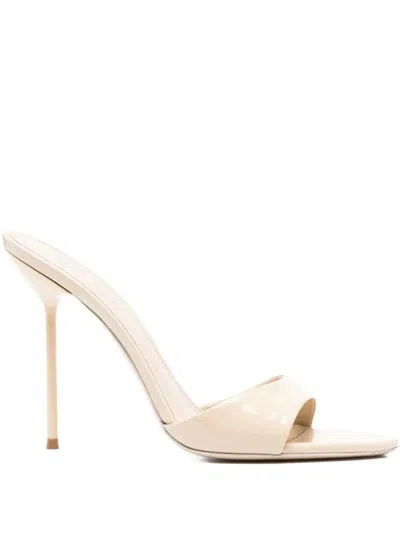 Paris Texas 105mm Lidia Stiletto Sandals In Beige