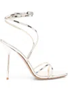 Paris Texas 105mm Liz Sandals In Gold