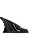 Paris Texas 105mm Nina Mule In Black