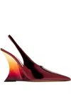 Paris Texas 105mm Nina Pointed Pumps In Red