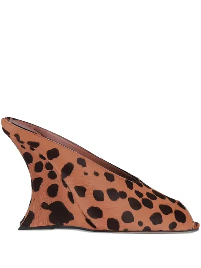 Paris Texas 105mm Nina Sandals In Brown