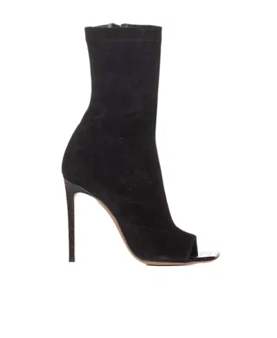 PARIS TEXAS PARIS TEXAS AMANDA OPEN-TOE ANKLE BOOTS