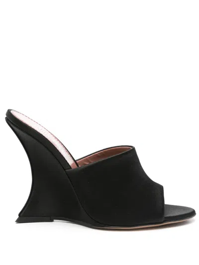 Paris Texas 110mm Nina Mules In Black