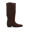 Paris Texas Brown Boots In Black