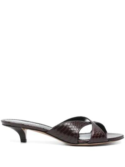 Paris Texas 35mm Laila Mules In Red
