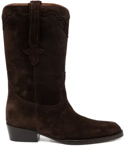 Paris Texas 40mm Hilda Boots In Brown