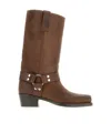 Paris Texas 45mm Buckle-strap Leather Boots In Multi