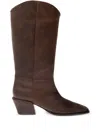Paris Texas 50mm Bettina Leather Pointed-toe Boots