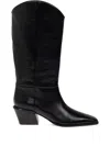 Paris Texas 50mm Bettina Leather Pointed-toe Boots