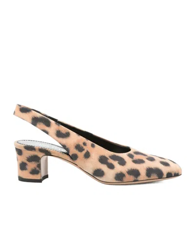 Paris Texas 50mm Lavinia Pumps In Animal Print