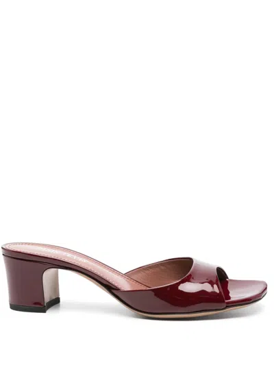 Paris Texas 50mm Leather Mules