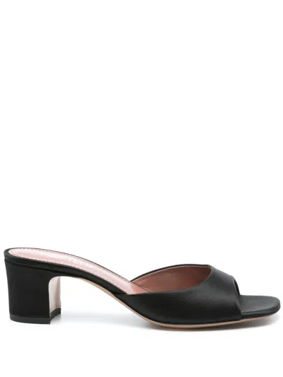 PARIS TEXAS 50MM SATIN SANDALS