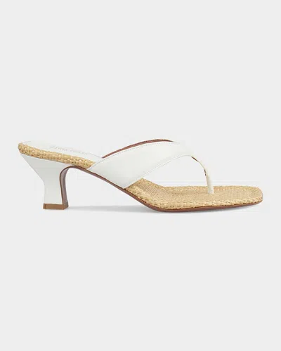 Paris Texas Portofino Mule Sandal In White