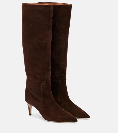 Paris Texas 60 Suede Knee-high Boots