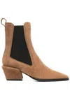Paris Texas 50mm Bettina Leather Ankle Boots In Brown