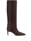 Paris Texas Stiletto Boot Boots And Ankle Boots Bordeaux In Brown
