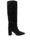 Paris Texas Anja 70mm Leather Boots In Black