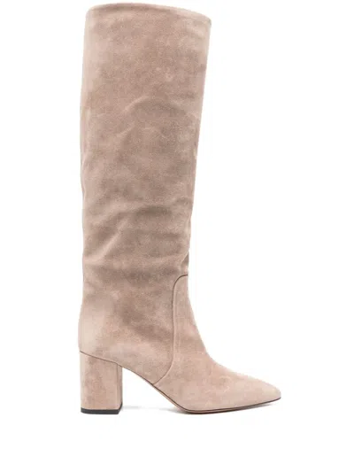 Paris Texas 70mm Anja Boots In Neutrals