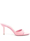 Paris Texas Patent Leather Lidia Sandals In 粉色