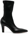 Paris Texas 80mm Leather Boots