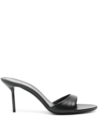 PARIS TEXAS 80MM LEATHER SANDALS