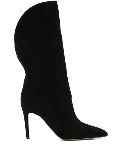 Paris Texas 85mm Gaia Boots In Black