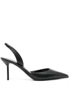 Paris Texas 85mm Lidia Slingback Pumps In Black