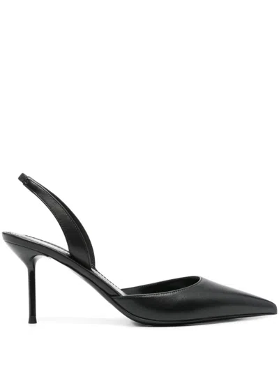 Paris Texas 85mm Lidia Slingback Pumps In Black