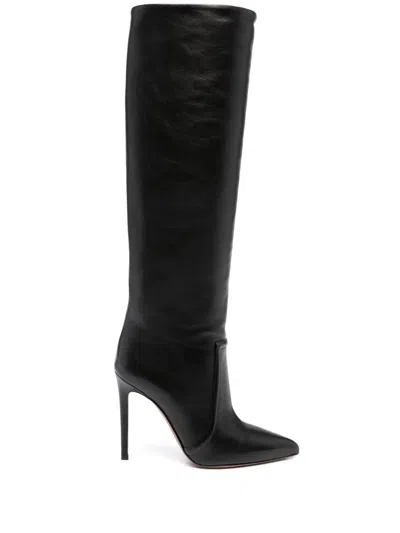 Paris Texas 85mm Nappa Leather Boots In Black