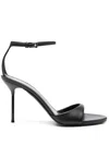 Paris Texas 90mm Lidia Leather Ankle Strap Sandals