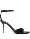 Paris Texas Lidia Sandal 90 Sandals In Black Patent Leather