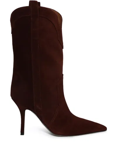 Paris Texas 95mm Paloma Boots In Red