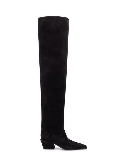 Paris Texas Alti Bettina Paintris Boots In Black