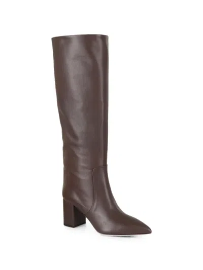 Paris Texas Anja 70 Knee-high Boots In Brown