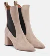 Paris Texas 70mm Pointed-toe Block-heel Chelsea Boots