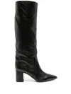 Paris Texas Anja 70mm Knee-high Boots In Black