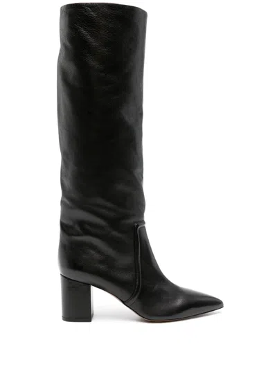 Paris Texas Anja 70mm Knee-high Boots In Black