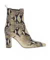 Paris Texas Anja 85 Ankle Boots In Neutral