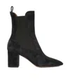 Paris Texas Anja 70 Ankle Boots Black In Black