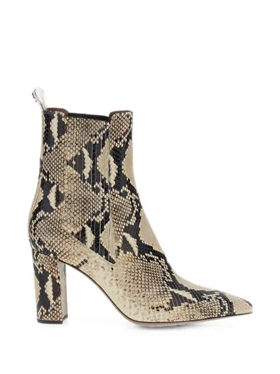Paris Texas Anja Ankle Boots In Neutral