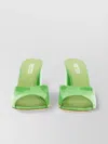 Paris Texas Anja Block Heel Patent Leather Mule