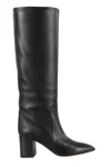 Paris Texas Ladies Black Anja 70mm Leather Boots