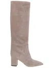 Paris Texas Anja Knee-high Block Heel Boots In Pink