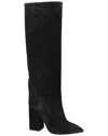 Paris Texas Ophelia High Heels Boots In Black Leather